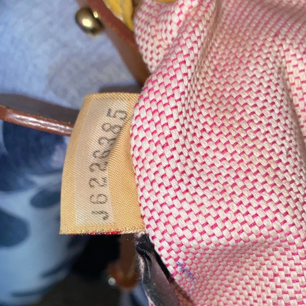 Dooney & Bourke Yellow Leather Shoulder Bag only - Picture 4 of 6